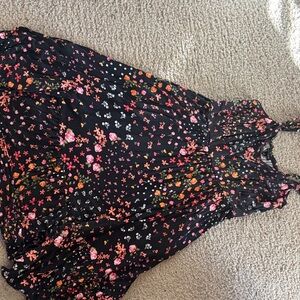 Torrid Black Floral Dress